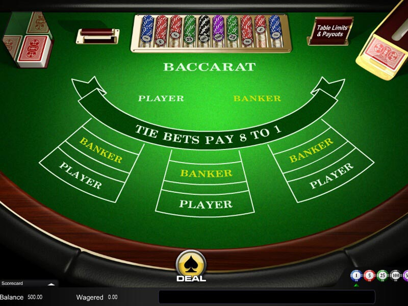 Baccarat Soxo66 - Trải Nghiệm Đổi Thưởng Siêu Hấp Dẫn 2 Người chơi sẽ có 3 cửa đặt cược trong game baccarat