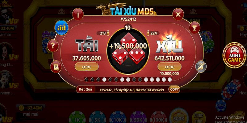 Tài xỉu MD5 là gì và mẹo cá cược siêu hiệu quả cho bet thủ 2 Để đặt cược thông minh, bạn không nên xuống hết tiền vào một cửa